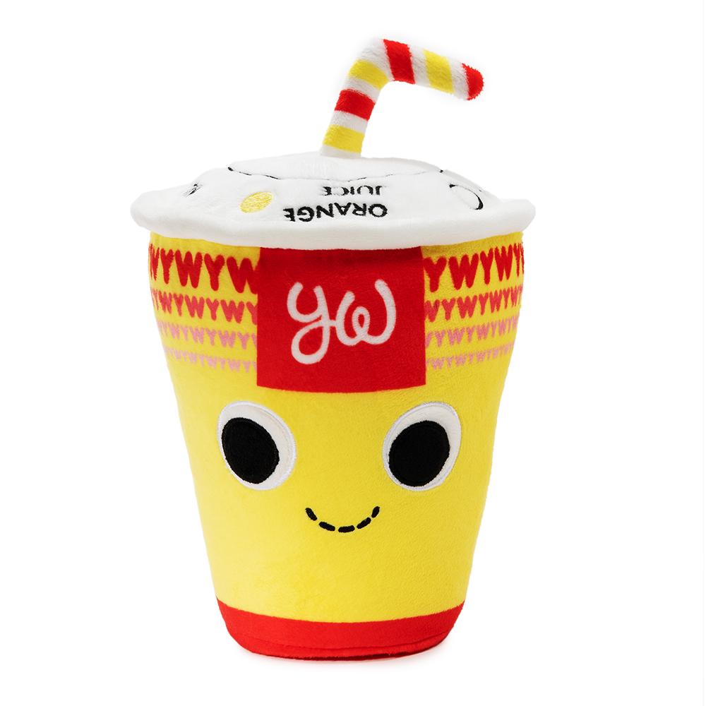 Yummy World Camille the Yummy Meal XL plush by Kidrobot, soft interactive toy with colorful, detailed design.
