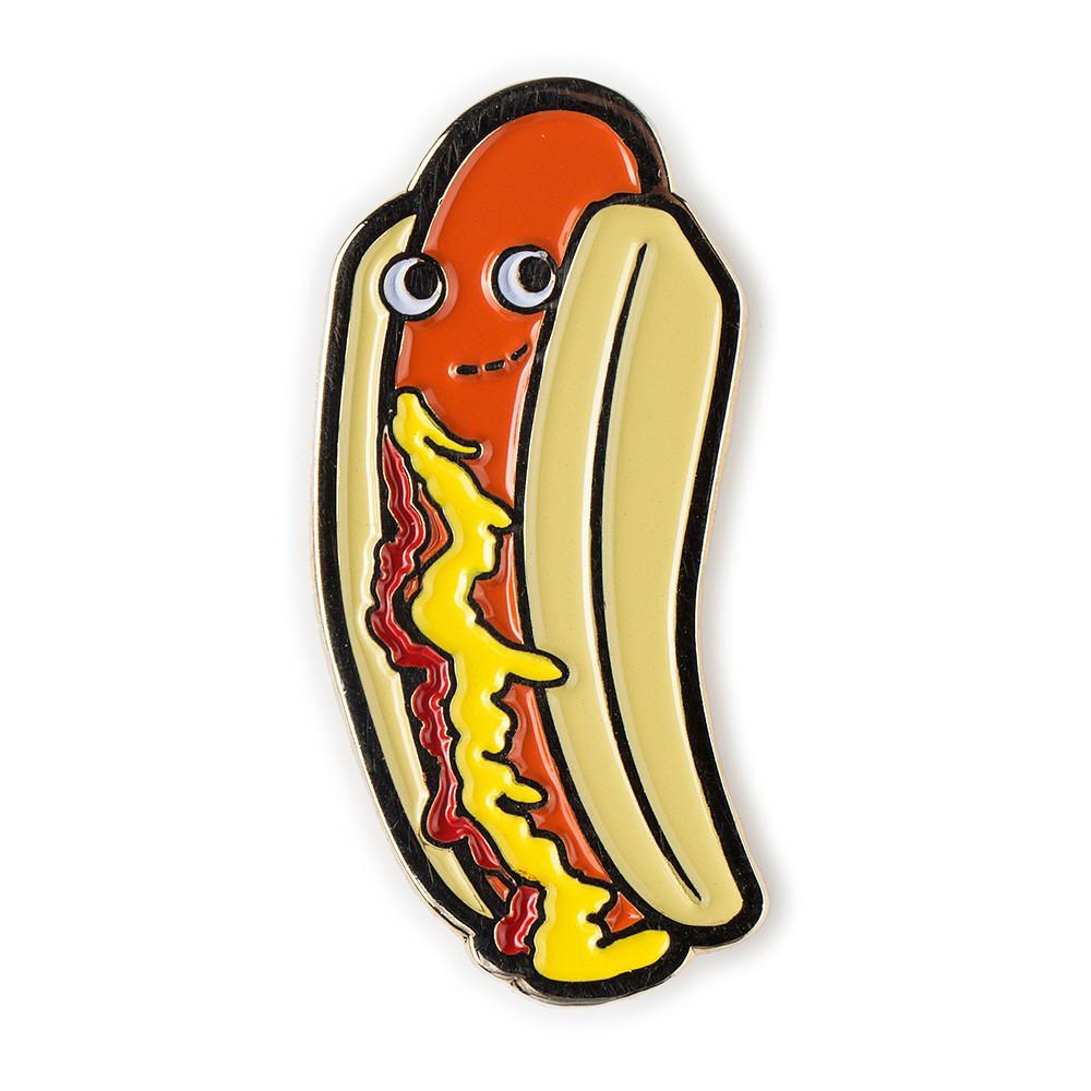 Yummy World collectible mystery enamel pins featuring colorful, fun character designs on a white background.