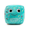 Yummy World Finn Funfetti Cake plush toy with colorful sprinkles and soft fabric, featuring a cute cake design.