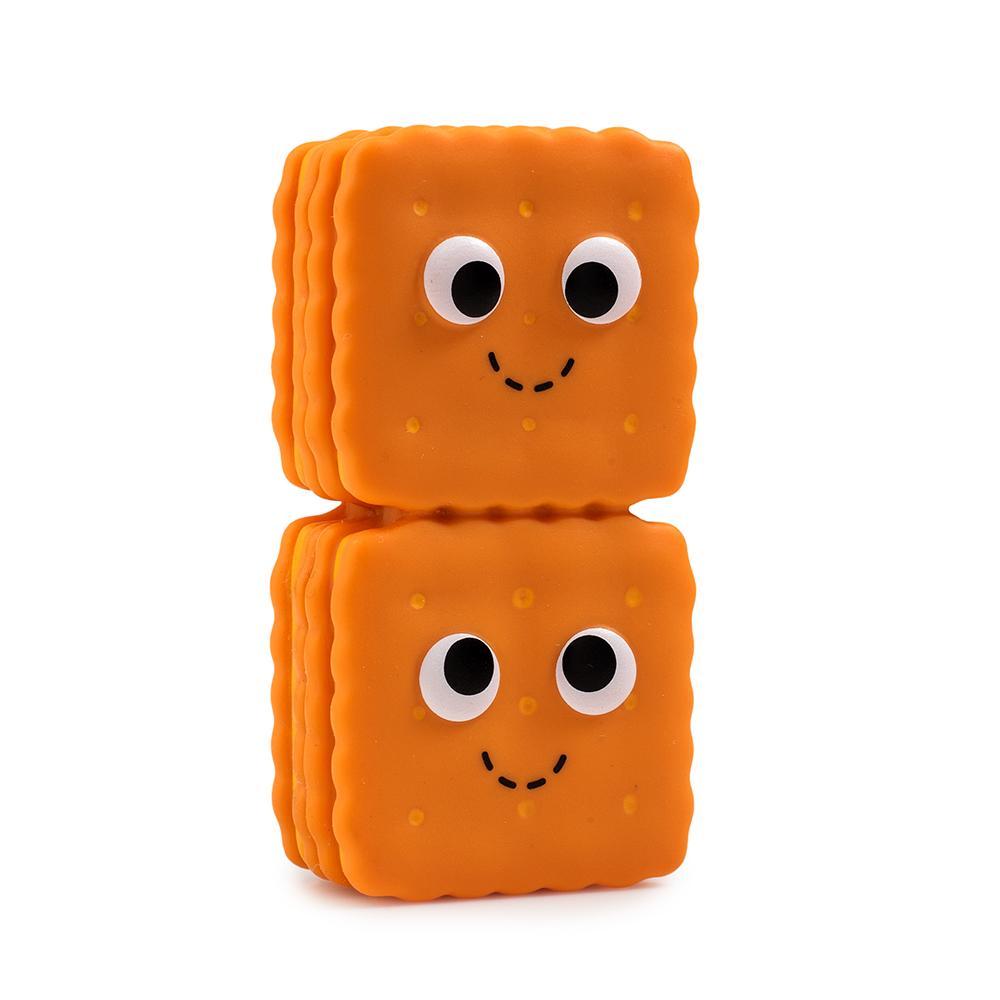 Yummy World Gourmet Snacks vinyl mini figure from the blind box series, featuring colorful, cartoon-style snack character design.