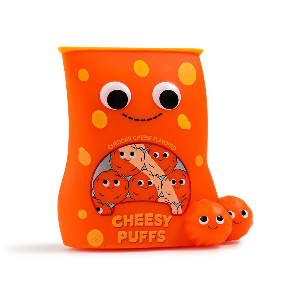Yummy World Gourmet Snacks vinyl mini figure from the blind box series, colorful collectible toy with snack-themed design.