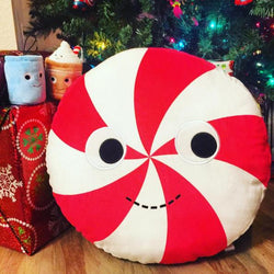 Yummy World Large Peppermint Candy Plush Pillow | Kidrobot