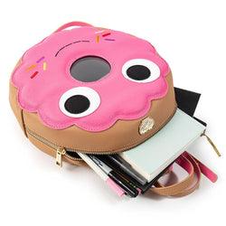 donut jansport backpack Yummy World Limited Edition Designer Pink Donut Backpack