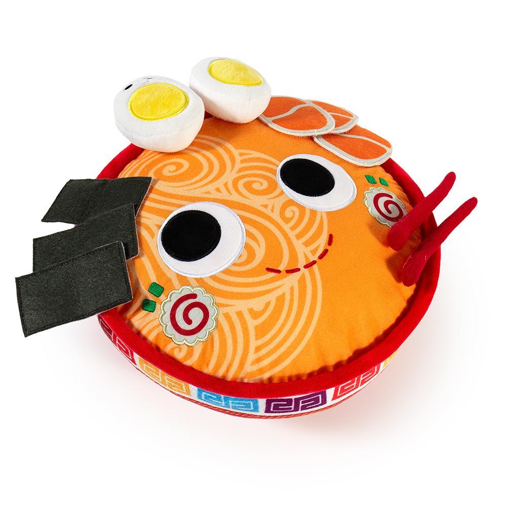 Yummy World Nicole the Ramen Bowl Plush, soft and colorful stuffed toy featuring a cute ramen bowl character.