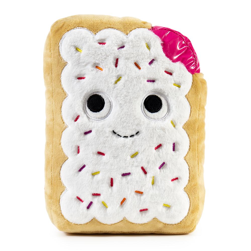 Yummy World Patsy the Pop Art Pastry Tart plush toy showcasing a colorful pastry character with a cheerful expression.