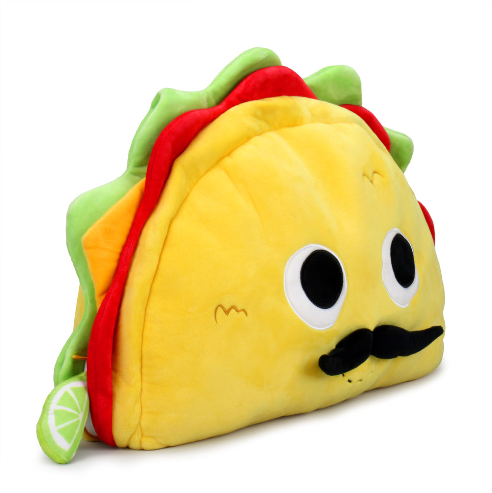 Yummy World XL Victorio Veggie Taco plush set featuring colorful, soft plush toys of a taco with vegetables and character details.