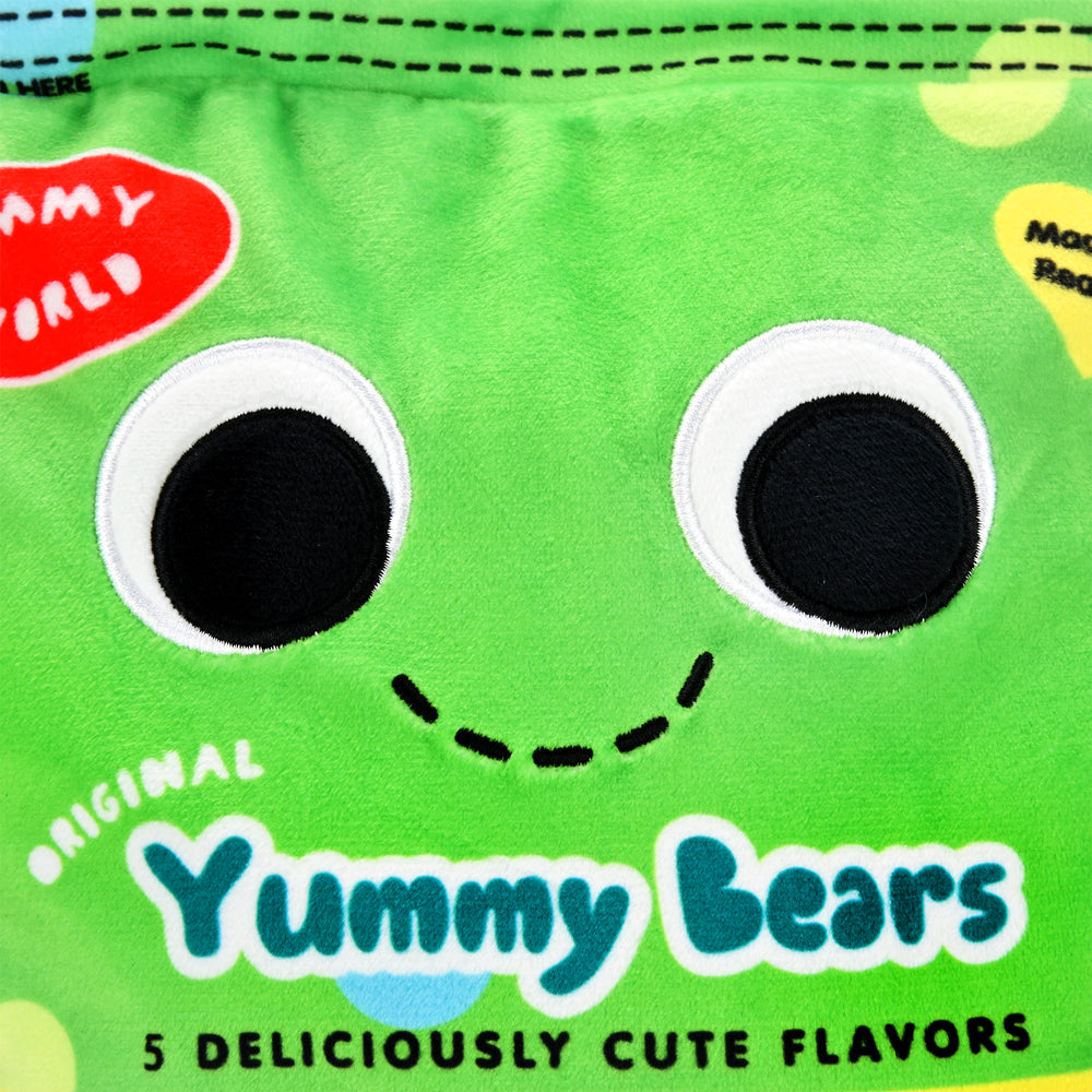 Yummy World Yummy Bears 10-inch interactive plush toy by Kidrobot featuring colorful, soft plush bears with expressive faces.